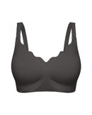 Wavy-Edge Push-Up Bra