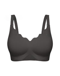 Wavy-Edge Push-Up Bra