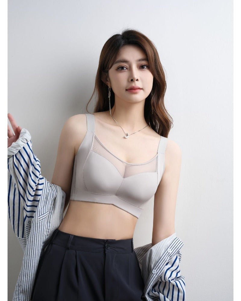 Soft underwire shaping bra