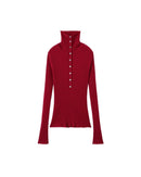 Cashmere & Wool Turtleneck Pullover Sweater