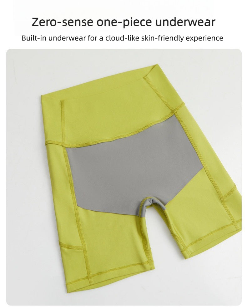 High-Waisted Butt-Lifting Yoga Shorts