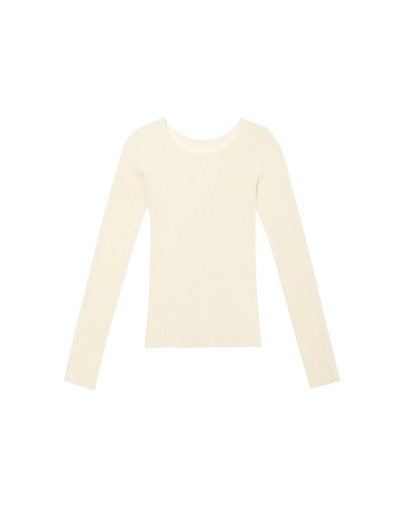 Cashmere & Wool Crew Neck Pullover