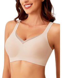 Hot-selling wire-free plus-size bra