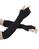 Ribbed Fingerless Arm Warmers
