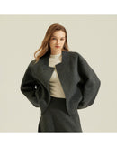 Double-Faced Wool And Alpaca Wool Coat