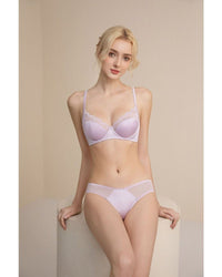 New Lace Soft Underwire Bra Set
