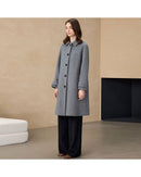 Long Double-Faced Wool Coat