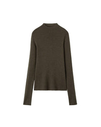 Wool Knitted Turtleneck Pullover Sweater