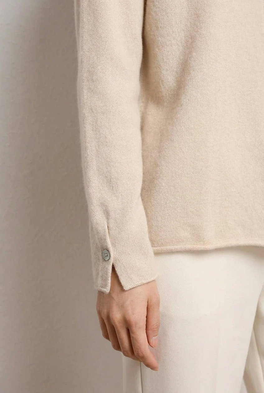 Beige 袖口与下摆