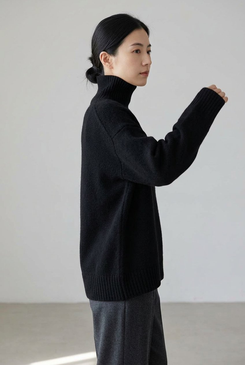Black 侧面展示