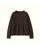 Yak Wool & Cashmere Crew Neck Pullover Sweater
