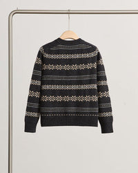 Retro Elegant Sheep Wool Knit Cardigan