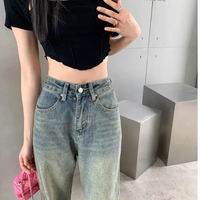 Vintage High Waist Wide-Leg Jeans