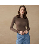 Cashmere & Wool Crew Neck Pullover