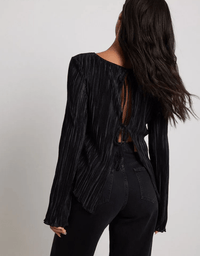 Designers' Lace-Up Long Sleeves Shirt