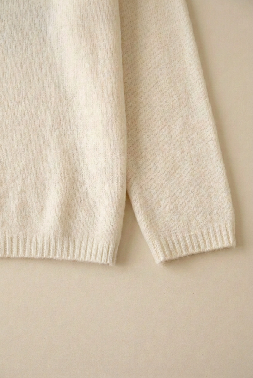 Oversized Wool Boatneck Sweater