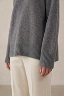 Wool Loose Turtleneck Sweater