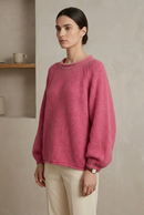Cashmere Rolled Neck Knit Sweater