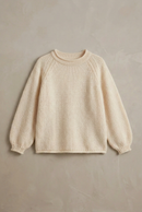 Cashmere Rolled Neck Knit Sweater