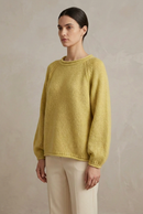 Cashmere Rolled Neck Knit Sweater