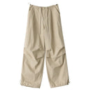 Cotton Blended Wide Leg Hip Hop Trousers