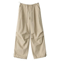 Cotton Blended Wide Leg Hip Hop Trousers