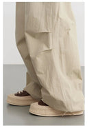 Cotton Blended Wide Leg Hip Hop Trousers